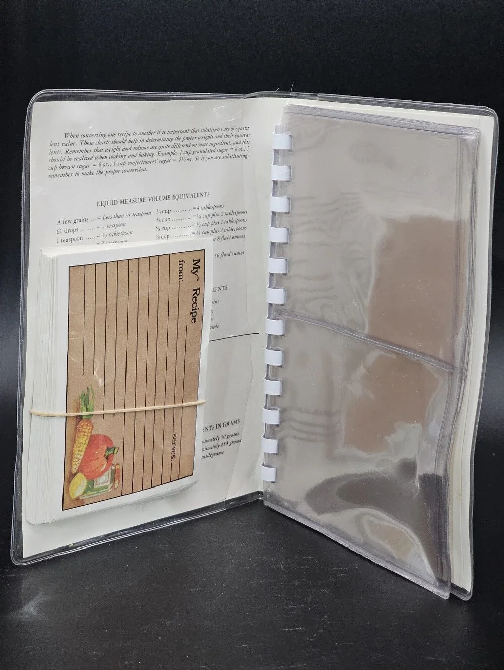 My Recipe Book with Blank Recipe Cards
